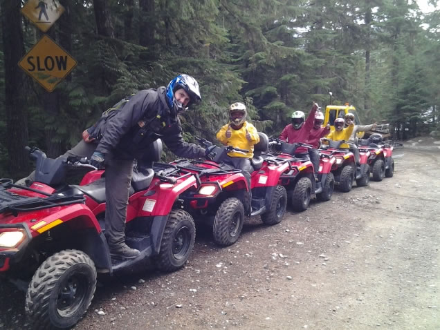 Paseando a nuestros amigos Mexicans!