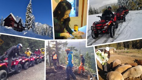 Nuestros trabajos con la Working Holiday Visa Canadá - British Columbia 2012 - 2013