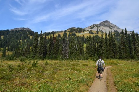 Paisaje camino a Black Tusk