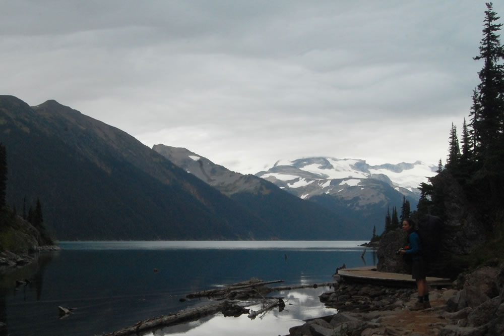 Llegando a Garibaldi Lake