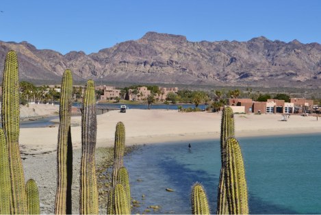 Nuestro camping en San Carlos, Sonora