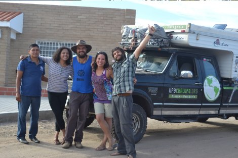 Despidiéndonos de los chicos