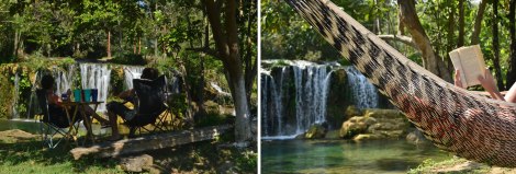 (der) Nuestro comedor (izq) Sí, el libro está muy bueno!