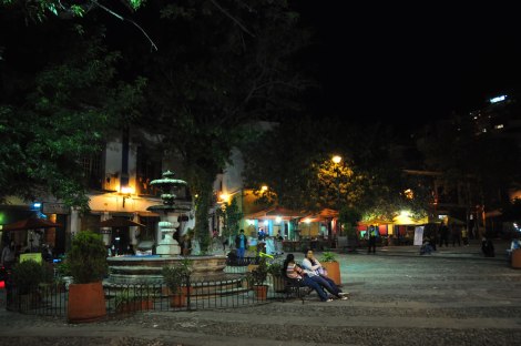 Restoranes en las plazas