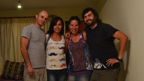 Con Manuel y Mayela, los recién casados!