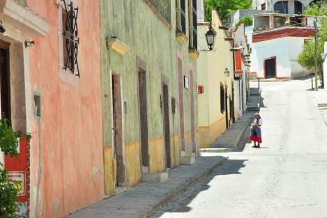 Calles del centro de Bernal