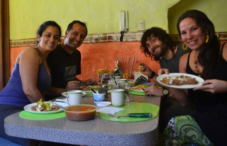 El día de las enfrijoladas... qué maravilla!!!