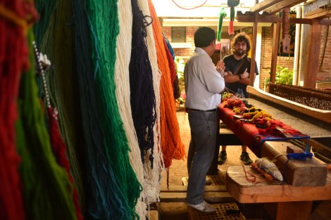 En Teotitlán del Valle, este artesano nos explica cómo funciona el telar