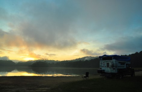 Amanecer en Montebello