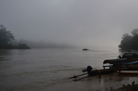 Río Usumacinta y nuestra salida hacia Yaxchilán