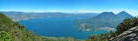 Vista desde la cumbre del Volcán San Pedro
