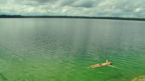Una delicia para nadar!