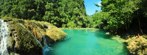 Acá disfrutamos toda la mañana