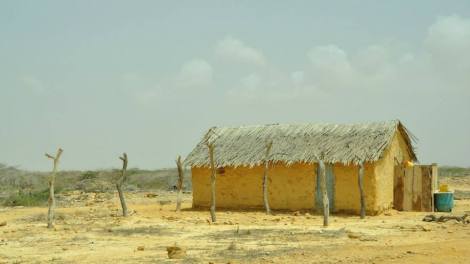 Casas de los indígenas Wayúu
