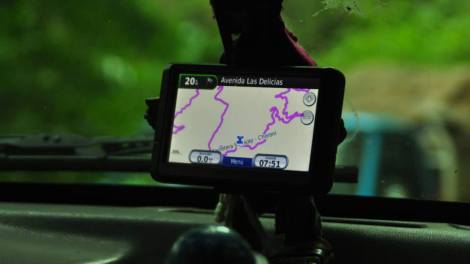 Cuesta hacia el Parque Henri Pittier