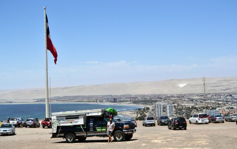 Piscola en el Morro de Arica